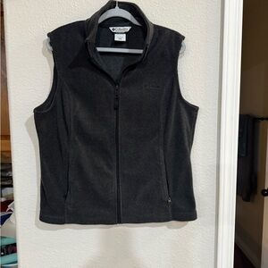 Columbia Charcoal Fleece Vest